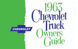 1963 Chevy Truck Owner's Manual