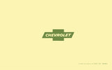 1966 Chevy Truck 10-30 Owner's Manual