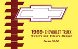 1969 Chevy Truck 10-30 Owner's Manual