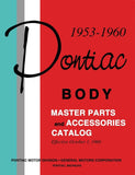1953-1960 Pontiac Master Parts & Accessories Catalog - 2 Vol Set