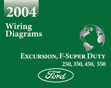 2004 Ford Super Duty F-250, F-350, F-450, F-550 Wiring Diagrams