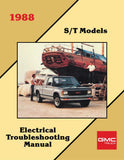 1988 GMC S / T Truck Electrical Troubleshooting Manual