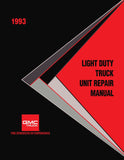 1993 GMC Light Duty Truck Unit Repair Manual