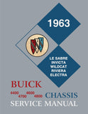 1963 Buick Chassis Service Manual For 4400, 4600, 4700, 4800