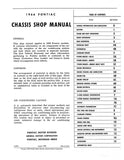 1966 Pontiac Chassis Shop Manual