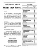 1966 Pontiac Tempest / GTO Shop Manual