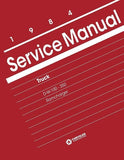 1984 Dodge D/W 100-350 Truck, Ramcharger Shop Manual