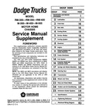 1973 - 1975 Dodge Motor Home Chassis Shop Manual