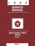1990 Dodge Dakota Truck Shop Manual