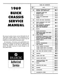 1969 Buick Chassis Service Manual - All Series