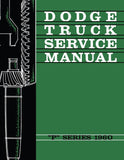 1960 Dodge Truck P Series Shop Manual