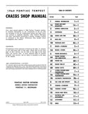1964 Pontiac Tempest Chassis Shop Manual