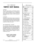 1961 Pontiac Tempest Chassis & Body Shop Manual