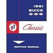 1961 Buick Chassis Service Manual - LeSabre, Invicta, Electra