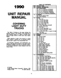 1990 Chevy LD Truck Unit Repair Manual