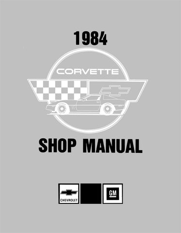 1984 Chevrolet Corvette Shop Manual