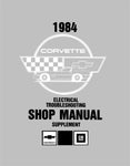 1984 Corvette Electrical Troubleshooting Shop Manual Supplement