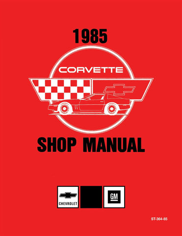 1985 Chevrolet Corvette Shop Manual Chassis & Body Incl. 11x26 Wiring Diagrams