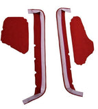 1990-93 Chevrolet Corvette Door Panel Inserts 4pc