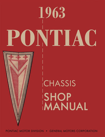 1963 Pontiac Chassis Shop Manual