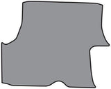 1978-1981 Chevrolet Monte Carlo Trunk Mat in Foam Aqua Herringbone