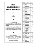 1952 Oldsmobile Shop Manual