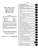 1969 AMC Shop Manual - Includes 11x26 Wiring Diagrams