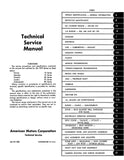 1972 AMC Shop Manual - Includes 11x26 Wiring Diagrams