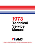 1973 AMC Shop Manual - Includes 11x26 Wiring Diagrams