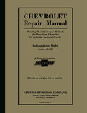 1931 Chevrolet Car & Truck Repair Shop Manual