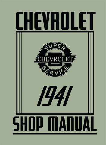 1941 Chevrolet Truck and Car Shop Manual