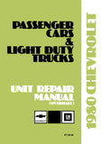 1980 Chevrolet Car & Truck Unit Repair Manual (Overhaul)
