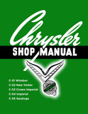 1951-1952 Chrysler Shop Manual
