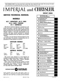 1965 Chrysler & Imperial Car Shop Manual