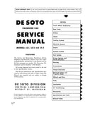 1958 - 1959 Desoto Service Manual
