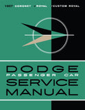 1957 Dodge Passenger Car Service Manual - Coronet, Royal, Custom Royal