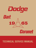 1965 Dodge Dart Coronet Technical Service Manual