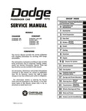 1970 Dodge Charger Coronet Service Manual