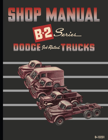 1950 Dodge Truck B-2 Series Shop Manual