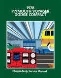 1978 Plymouth & Dodge Van Shop Manual