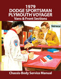 1979 Plymouth & Dodge Van Shop Manual