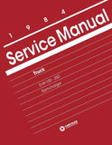 1984 Dodge D/W 100-350 Truck, Ramcharger Shop Manual