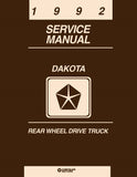 1992 Dodge Dakota Truck Shop Manual