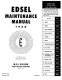 1960 Edsel Shop Manual