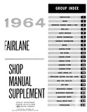 1962-1964 Ford Fairlane Shop Manual