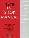1970 Ford Car Shop Manual (5 Volume Set) - Licensed Reprint