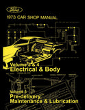 1973 Ford / Lincoln / Mercury Shop Manual - 5 Volumes