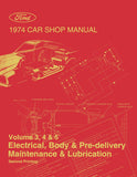 1974 Ford / Lincoln / Mercury Shop Manual - 5 Volumes