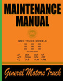1941 - 1942 GMC Truck 100-450 Maintenance Manual - X-4113