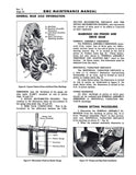 1955 GMC Truck Maintenance Manual 100 - 500 Models